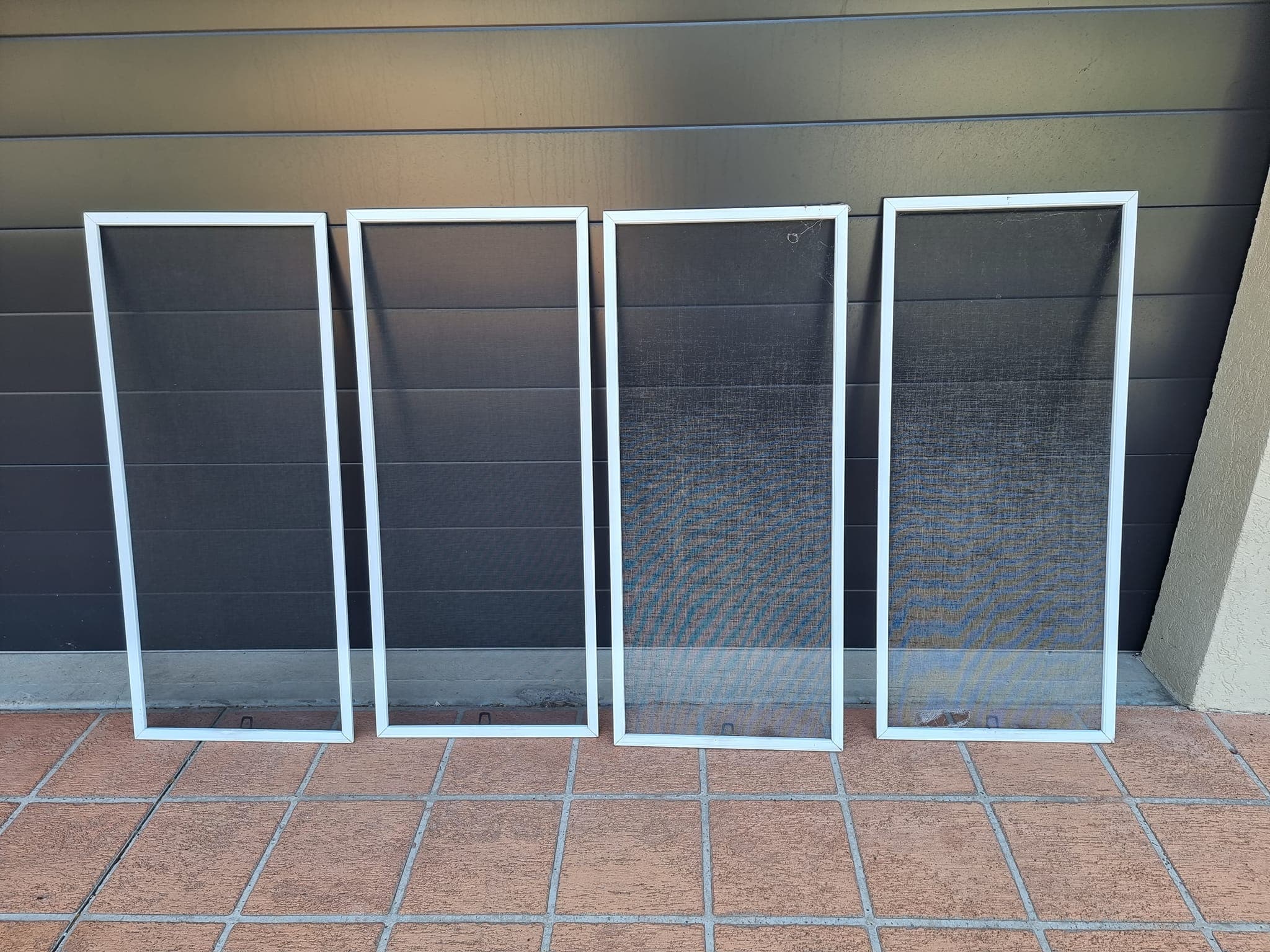 More screens today. I can re screen as seen below, Can also make frames to size if required aswell.