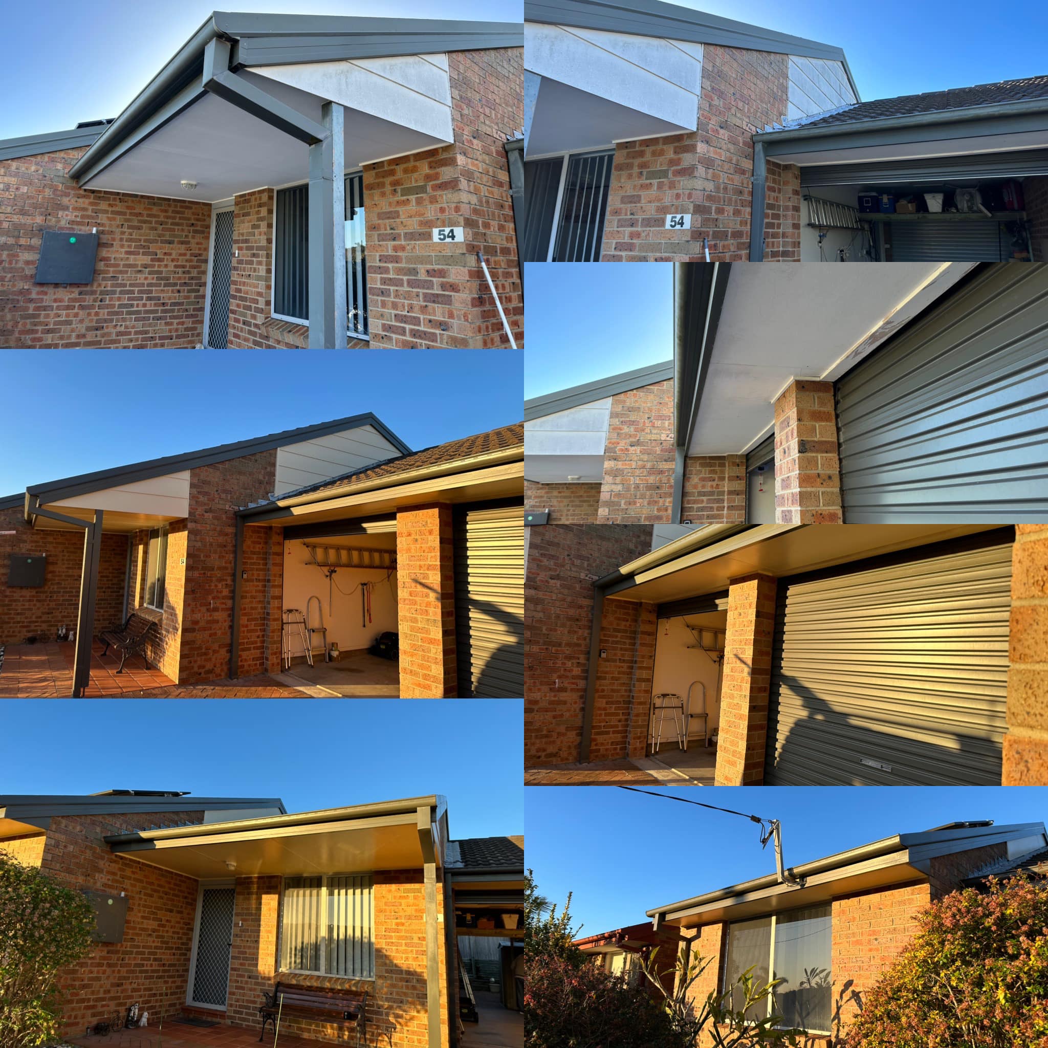 Painting Job that I recently completed, paint Facia Barge Covers, gutters, down pipes and eave linings. Colours are Woodland Grey and Smooth Cream for eaves/cladding.